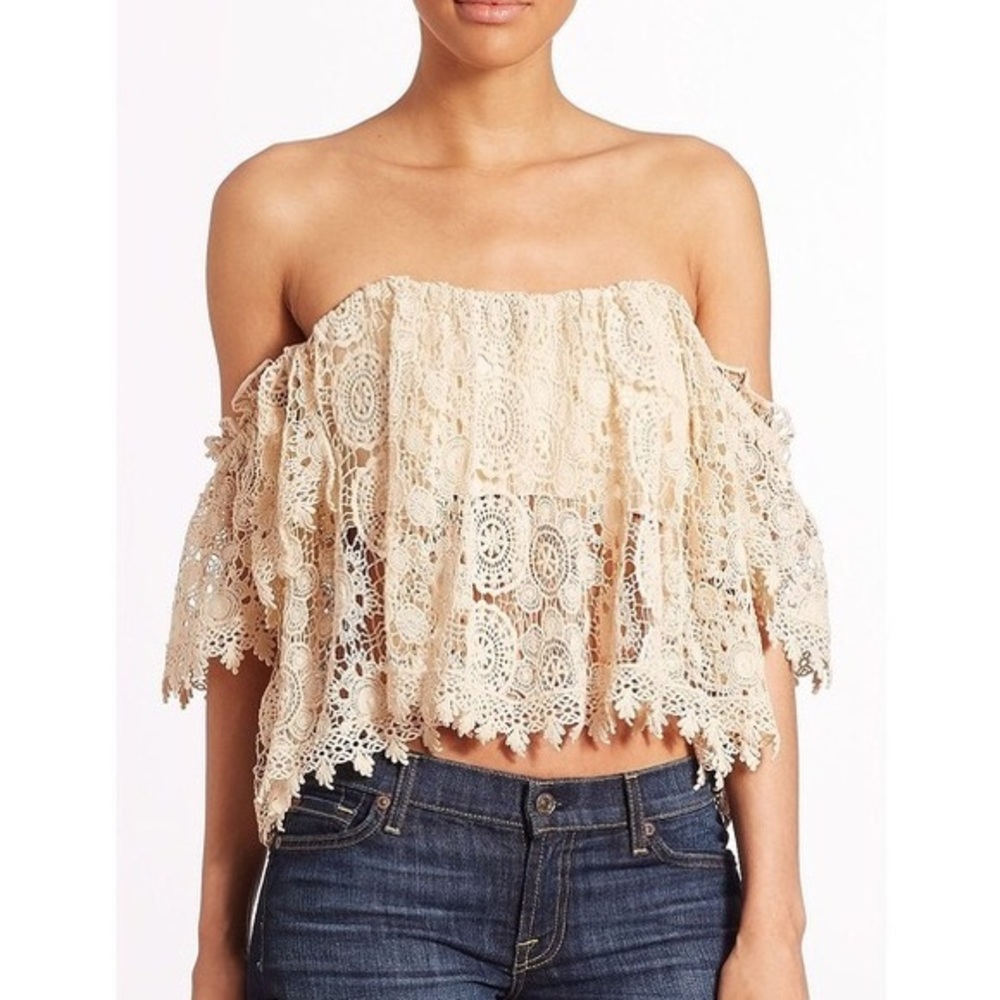 Tularosa Amelia blouse in cream